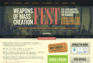 Weapons of Mass Creation Fest Pasākumi:Events