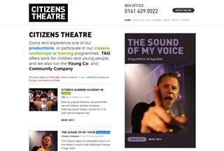 Citizens Theatre Izklaide:Entertainment