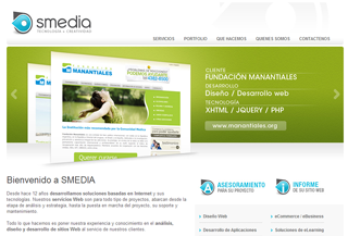 Diseño Web SMEDIA Korporatīvais stils:Companies