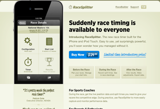 RaceSplitter Mobilo aplikācijas:Mobile/Tablets