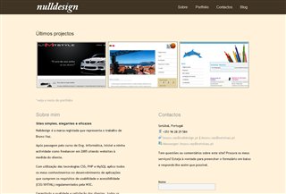 Nulldesign Dizaineru portfolio:Freelance / Portfolios