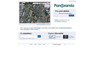 Panoramio Web rīki:Web Tools