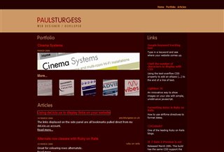 Paulsturgess Dizaineru portfolio:Freelance / Portfolios