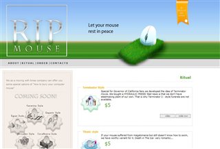 RIP Mouse Humors:Humour