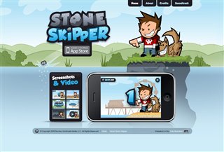 Stone Skipper Mobilo aplikācijas:Mobile/Tablets